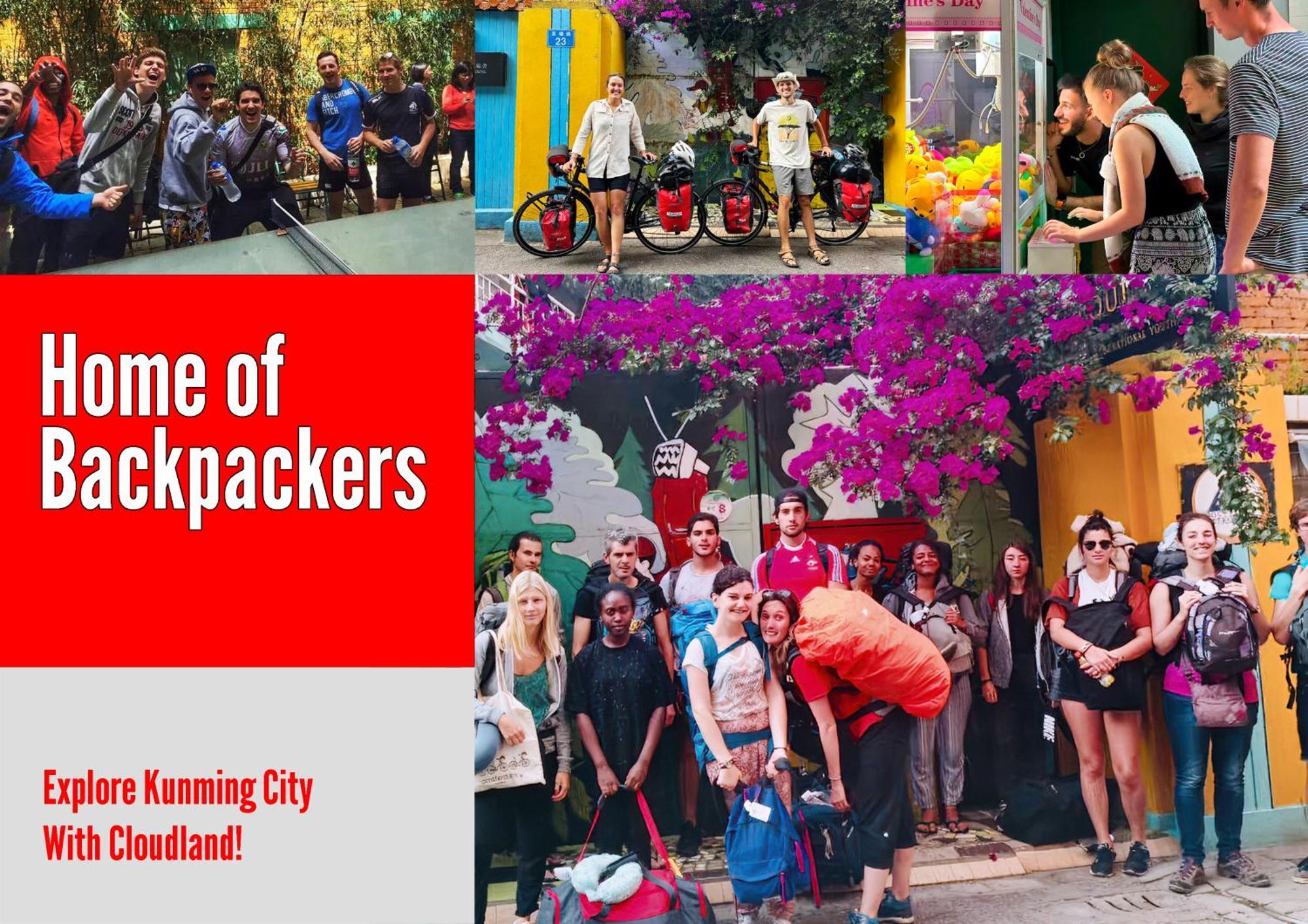 The Cloudland International Youth Hostel Close To The City Center,10 Min Walks To The Subway, Close To The Night Market, Old Street, Green Lake, English-Speaking Service, Free Activity Convenient Payment And Visa Cards Are Accepted Kunming Bagian luar foto